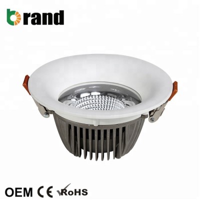 Indoor IP44 45 Degree Beam Angle 20W 30W DC24V Low Voltage LED COB Downlight