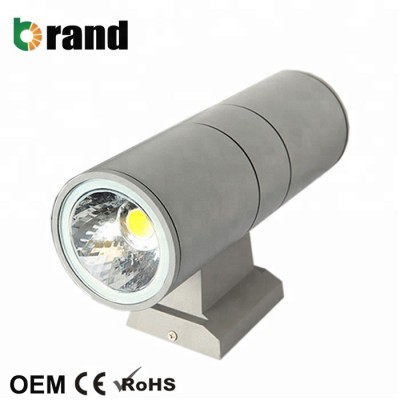 Diameter 65mm IP65 Outdoor LED Wall Light 2*5w Up and Down Wall Light LED