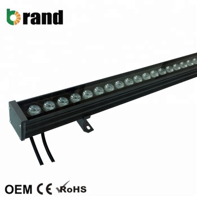 18W LED Wall Washer Light Bar Strip Lamp Yellow Outdoor Decorative IP65 for Advertising Building Hotel Bridge