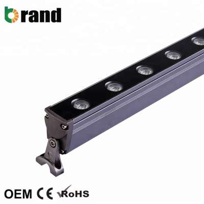 make in china best price ce rohs new design DMX dimmable wall washer light led