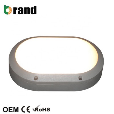 Oval LED Bulkhead Light 3000K Waterproof Warm White LED Wall Lamp 10w